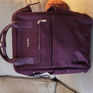 New Baggallini purple Backpack